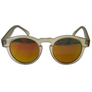 KOMONO Clement Frost Red Mirror Sunglasses NEW